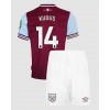 West Ham United Mohammed Kudus #14 Hemmaställ Barn 2024-25 Korta ärmar (+ Korta byxor)